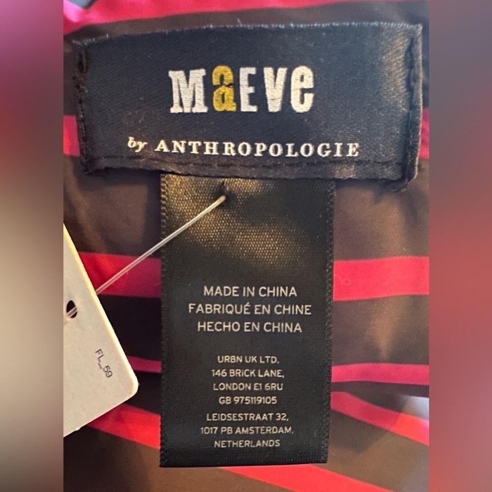 Maeve by Anthropologie Packable Puffer Striped Scarf - Picture 7 of 10